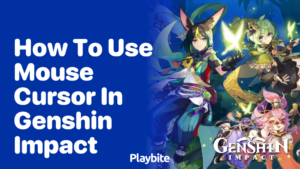 How to use mouse cursor in Genshin Impact​